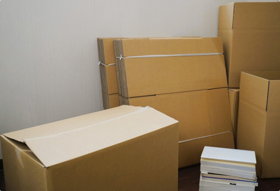 引っ越し時の片付け